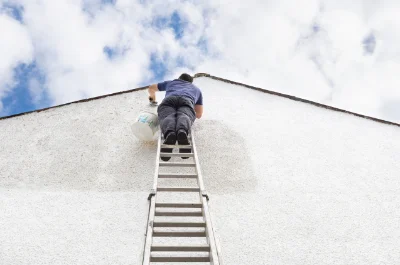 Peinture extérieure à Blèves — façades et ravalement
